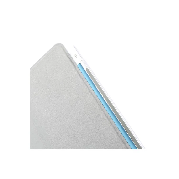 Blue for iPad Air Single Tri-fold Smart Front Leather Cover w/ Stand