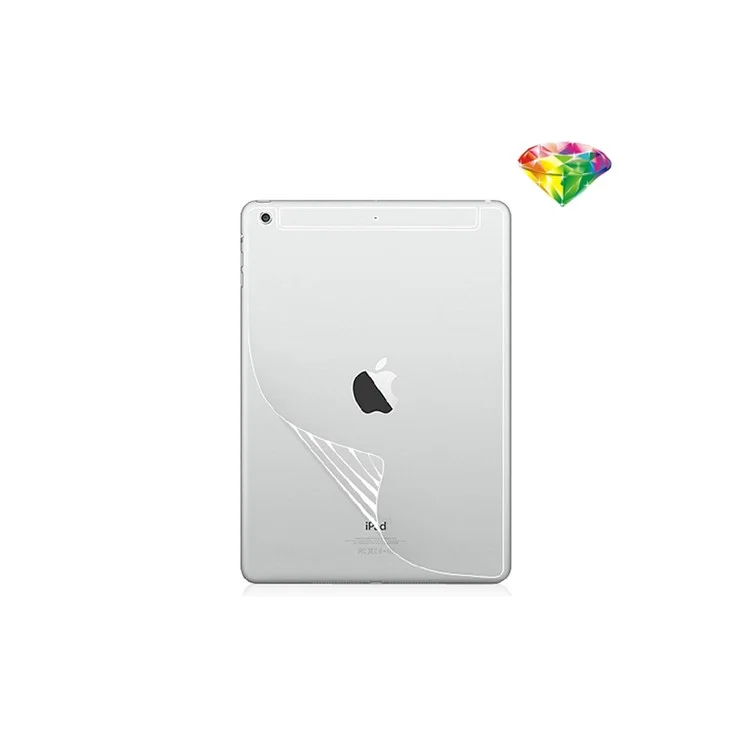 Flash Powder Diamond Back Protector Guard Film for iPad Air