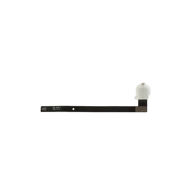 White Audio Earphone Jack Flex Cable Ribbon Part for iPad Air