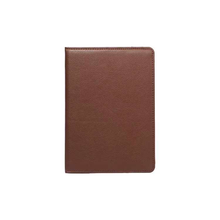 360 Degree Rotary Leather Case Cover for iPad Mini - Brown