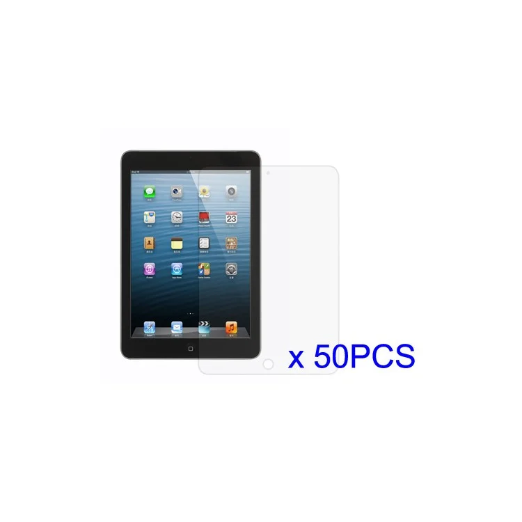 50PCS/Lot Clear LCD Sreen Protector Guard Film for iPad Mini