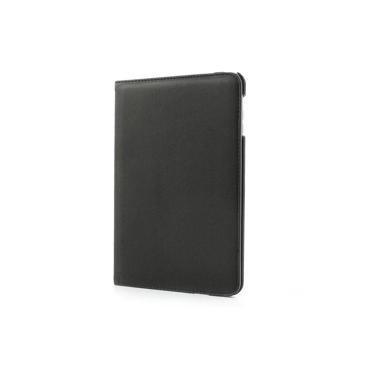 Black Cloth Leather Case for iPad mini / iPad mini 2 (Retina), 360 Degree Rotary & Card Slots