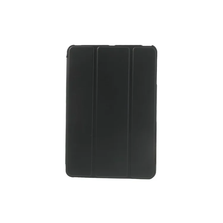 Black Folio Tri-fold Smart Leather Cover + PC Back Case for iPad mini / iPad mini 2 with Retina Display