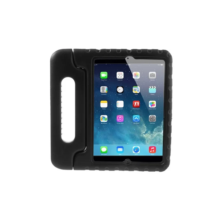 Hand-held Kids EVA Foam Protective Stand Case for iPad Mini 2 with Retina Display - Black