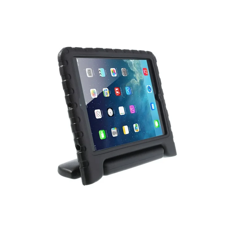 Hand-held Kids EVA Foam Protective Stand Case for iPad Mini 2 with Retina Display - Black