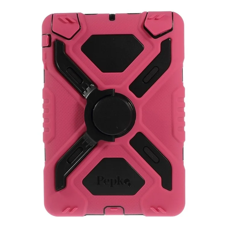 Pepkoo Spider Series Extreme Heavy Duty Case for iPad Mini / iPad Mini 2 - Black / Rose