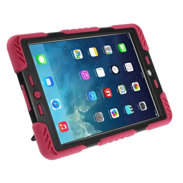 Pepkoo Spider Series Extreme Heavy Duty Case for iPad Mini / iPad Mini 2 - Black / Rose