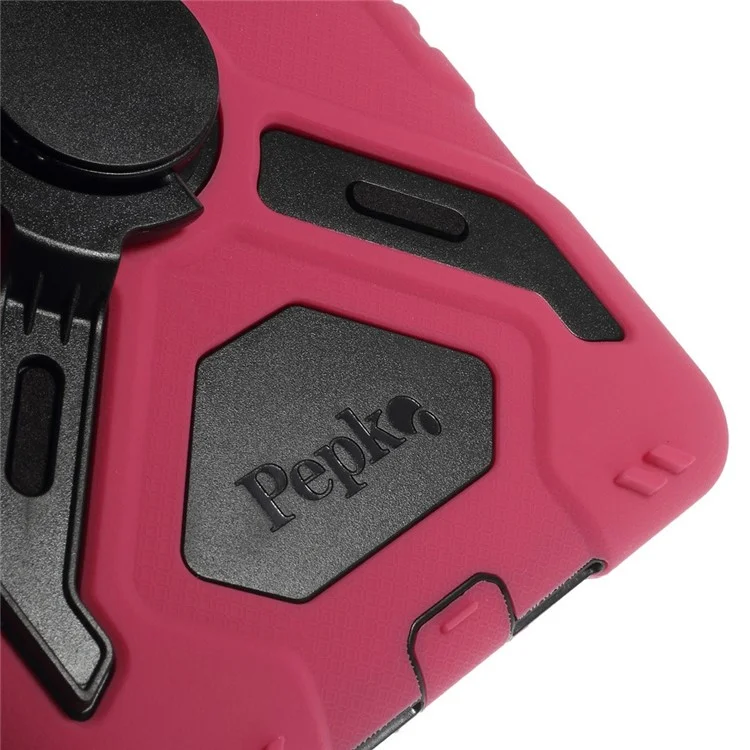 Pepkoo Spider Series Extreme Heavy Duty Case for iPad Mini / iPad Mini 2 - Black / Rose