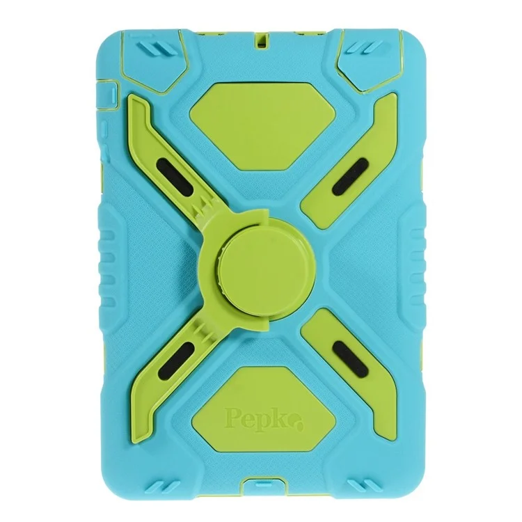 Pepkoo Spider Series for iPad Mini / iPad Mini 2 Extreme Heavy Duty Shell - Green / Blue