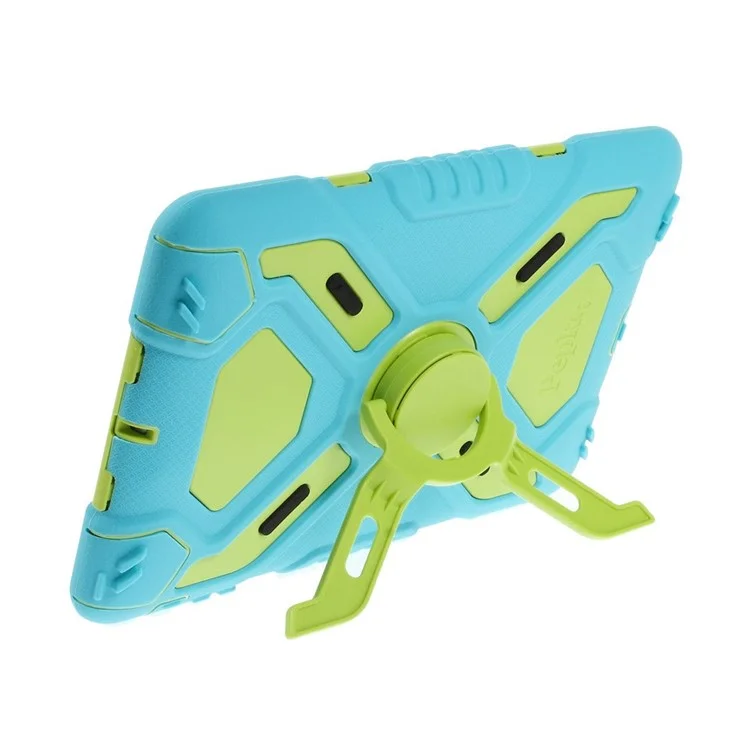 Pepkoo Spider Series for iPad Mini / iPad Mini 2 Extreme Heavy Duty Shell - Green / Blue