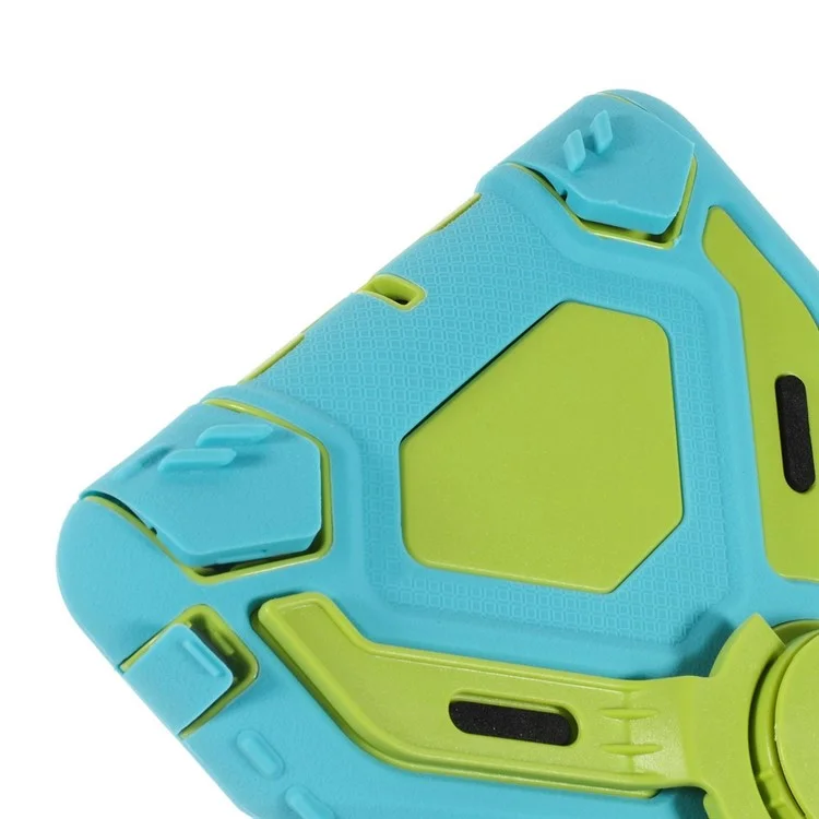 Pepkoo Spider Series for iPad Mini / iPad Mini 2 Extreme Heavy Duty Shell - Green / Blue