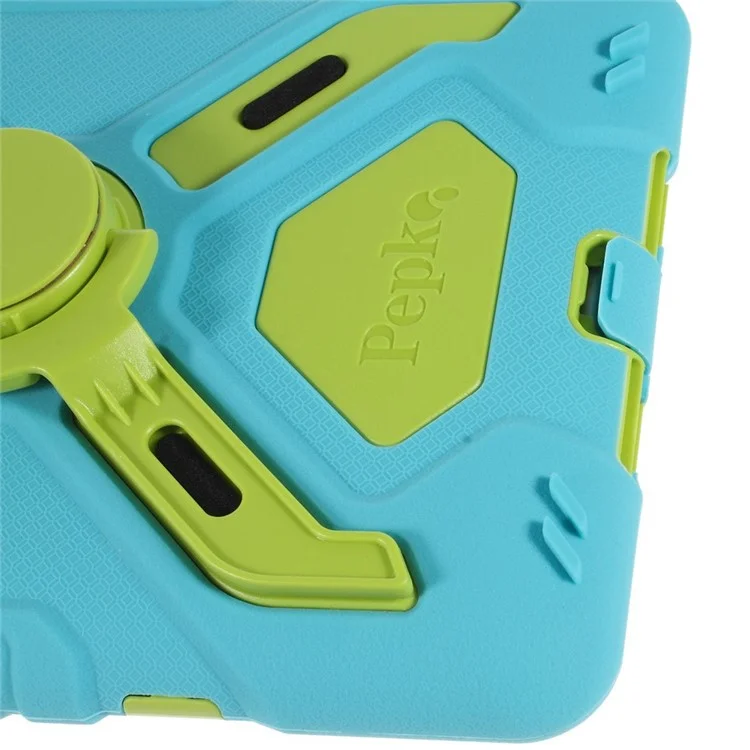 Pepkoo Spider Series for iPad Mini / iPad Mini 2 Extreme Heavy Duty Shell - Green / Blue