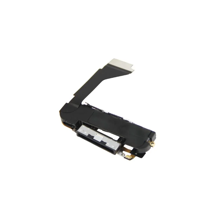 Original Charging Port Assembly Part with Home Button Flex Cable for iPhone 4G