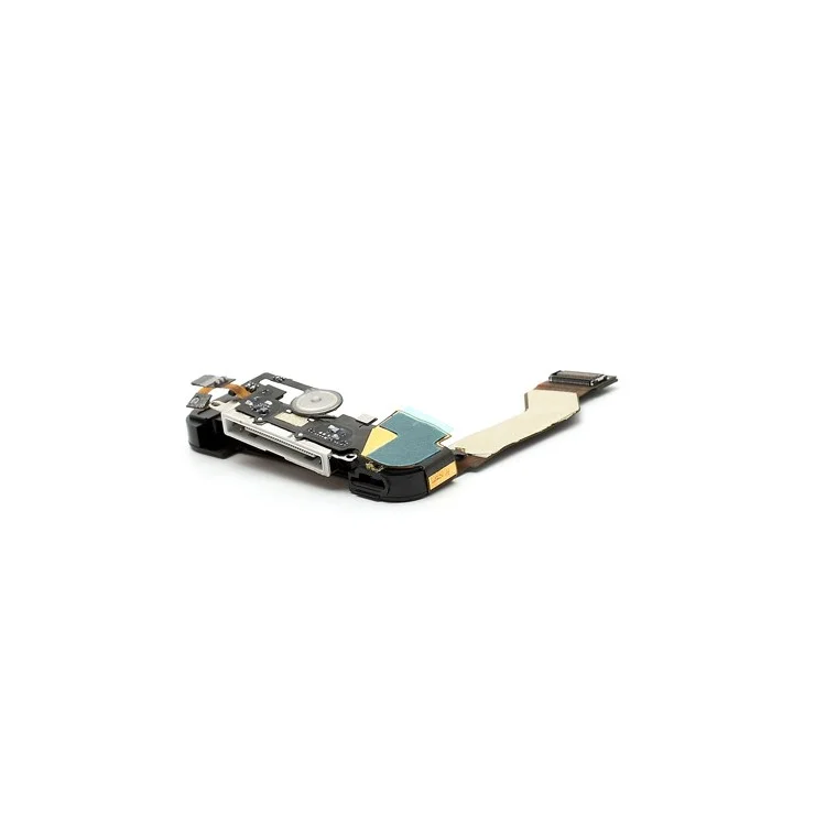iPhone 4S Dock Charge Port Connector Assembly w/ Speaker Antenna Home Button Flex Genuine - White