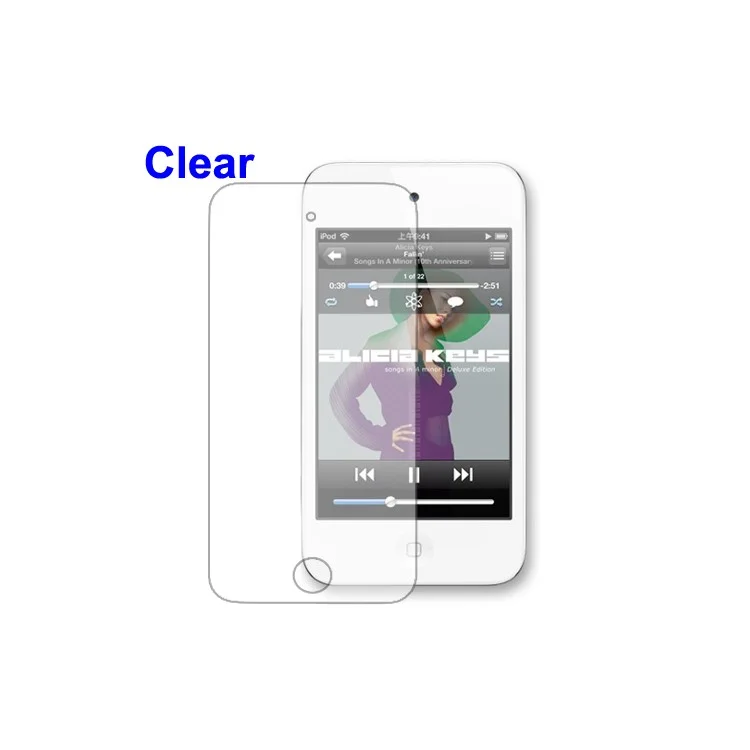 Clear LCD Screen Protector Film for iPod Touch 4