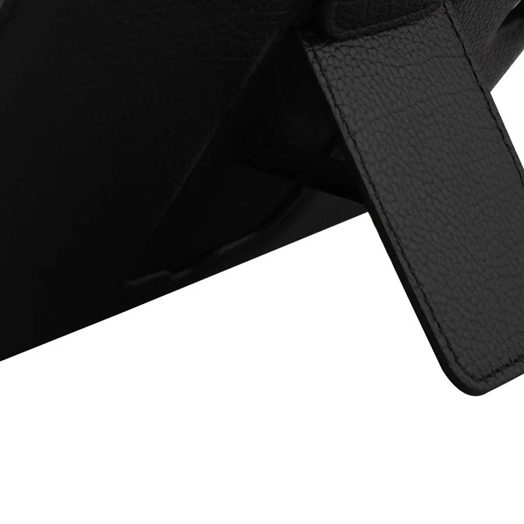 Black Lychee PU Leather Case Stand w/ Removable Bluetooth Keyboard for Samsung Galaxy Tab 4 8.0 T335 T331 T330