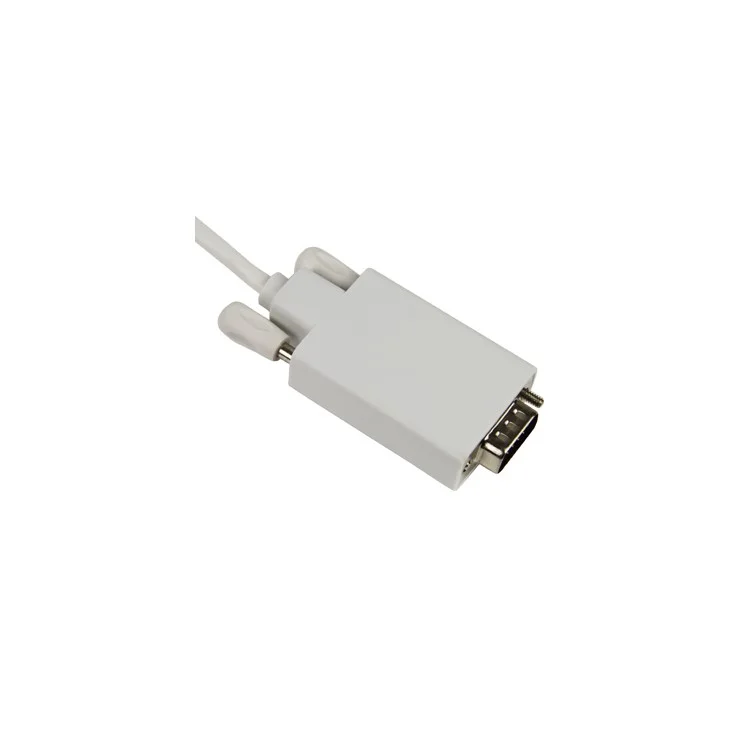 New Thunderbolt Port  to VGA Adapter Cable for Apple MacBook,Length:1.8m(6FT)