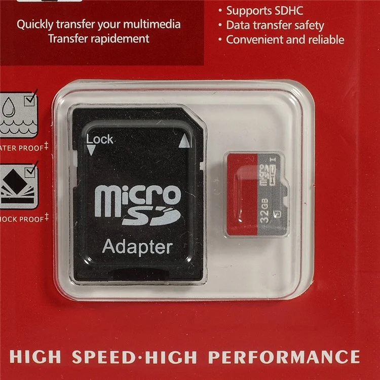 32GB High Speed MicroSD TransFlash Memory Card with SD Adapter