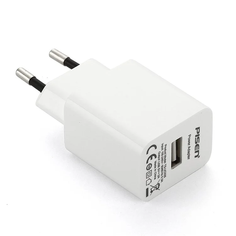 Pisen I Charger 2A Power Adapter for iPhone iPad Samsung HTC - EU Plug