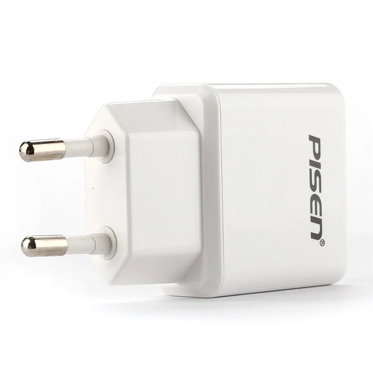 Pisen I Charger II 1A Power Adapter for iPhone iPad mini Samsung HTC - EU Plug