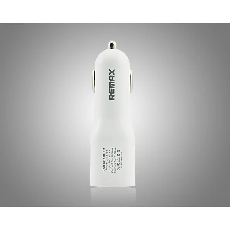Remax Dual Port USB Car Charger Adapter for iPhone iPad iPod Samsung HTC Sony 2.1A