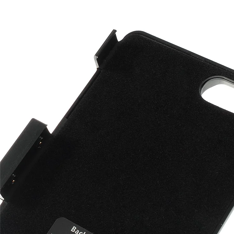 3500mAh Backup Battery Case Charger with Stand for Sony Xperia Z1 Compact D5503 - Black