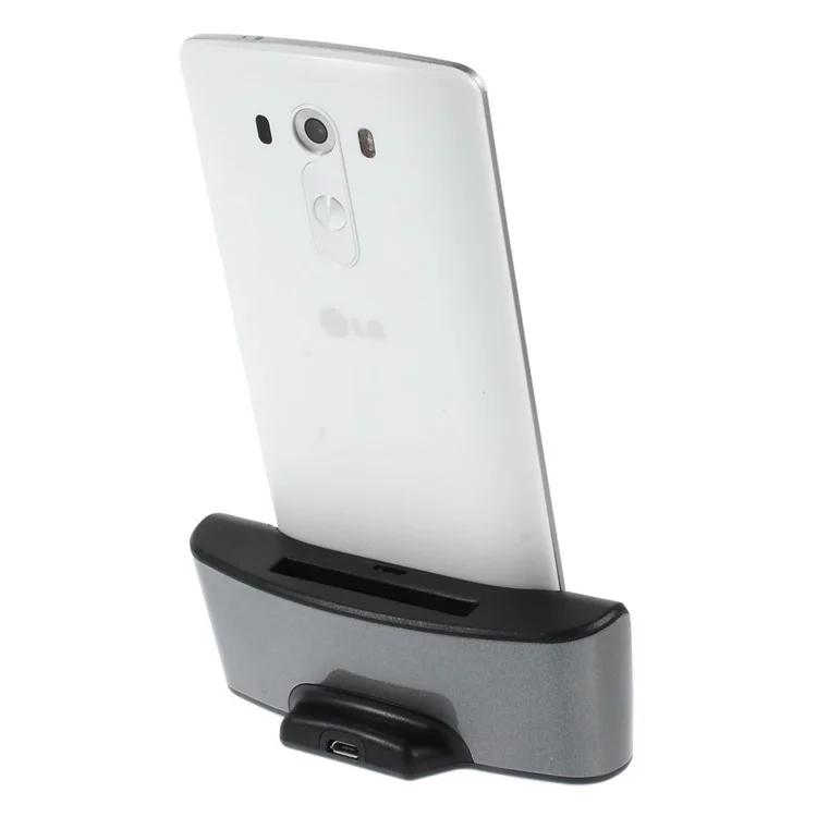 Portable 1.5A Cradle Holder Charger Dock w/ Battery Slot for LG G3 D850 + Micro USB Cable