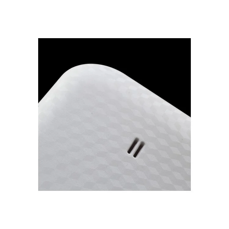 White S-View External Battery Case Flip Cover for Samsung Galaxy Mega 6.3 I9200, with Wake up / Sleep Function