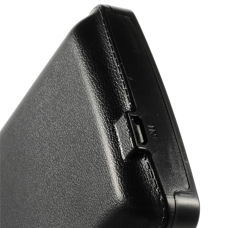 Black 3800mAh Battery Backup Charger Case for LG Google Nexus 5 D821 D820