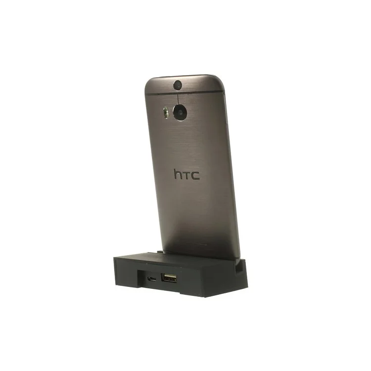 Desktop Sync Charging Dock Station for HTC One M8 - Black