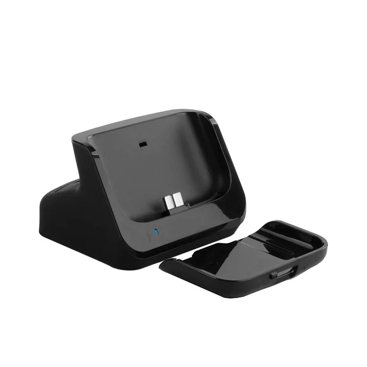 2 in 1 USB 3.0 Cradle Holder Charger Dock + Battery Slot for Samsung Galaxy S5 G900 - Black