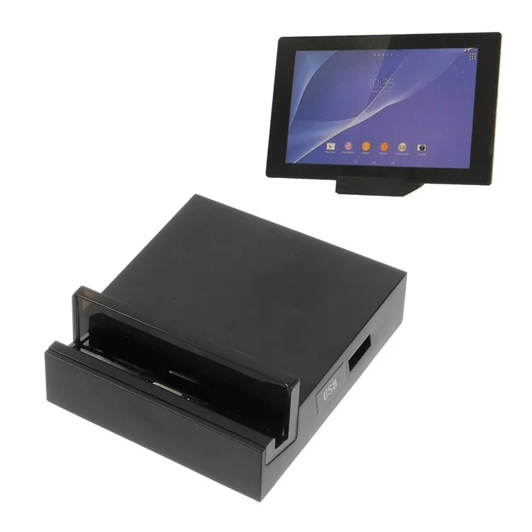 Magnetic Charging Dock Cradle Stand for Sony Xperia Z2 Tablet LTE SGP541 / Wi-Fi SGP512