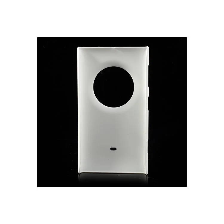 White for Nokia Lumia 1020 EOS Rubberized Hard Plastic Cover