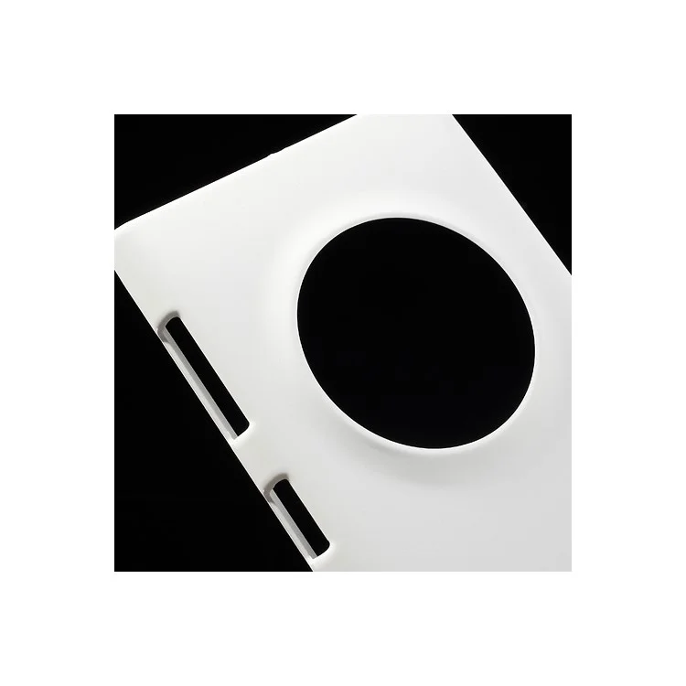 White for Nokia Lumia 1020 EOS Rubberized Hard Plastic Cover