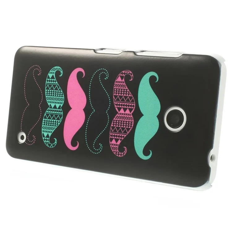 Six Cute Moustache Pattern Slim Hard Case for Nokia Lumia 635 630