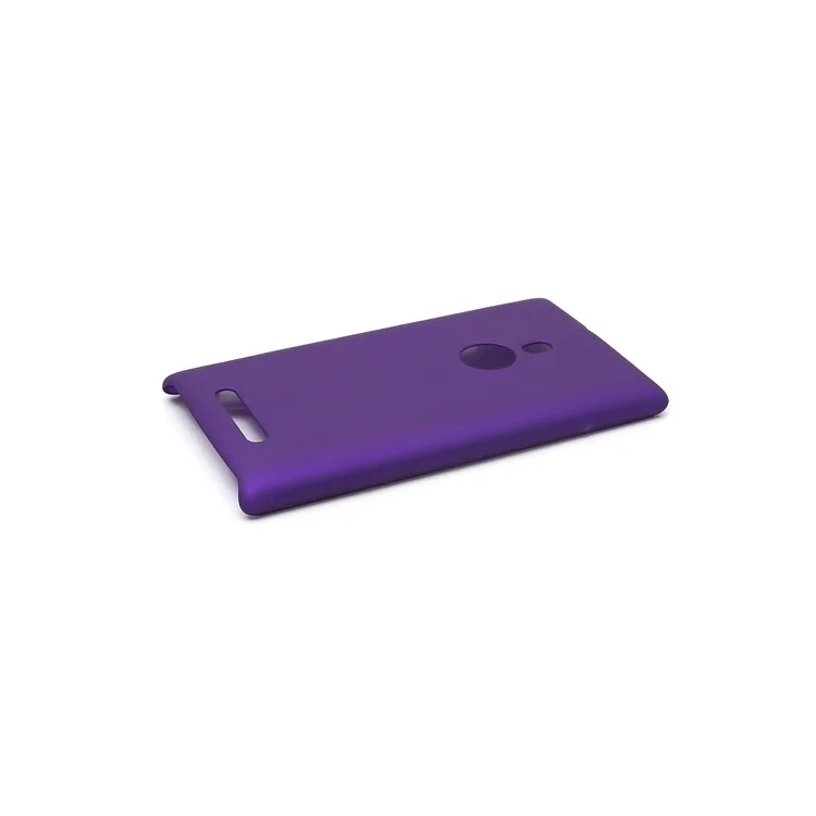 Rubberized Hard Plastic Case Cover for Nokia Lumia 925 - Purple