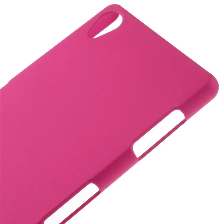 For Sony Xperia Z3 D6603 D6653 Rubberized PC Case Protector - Rose