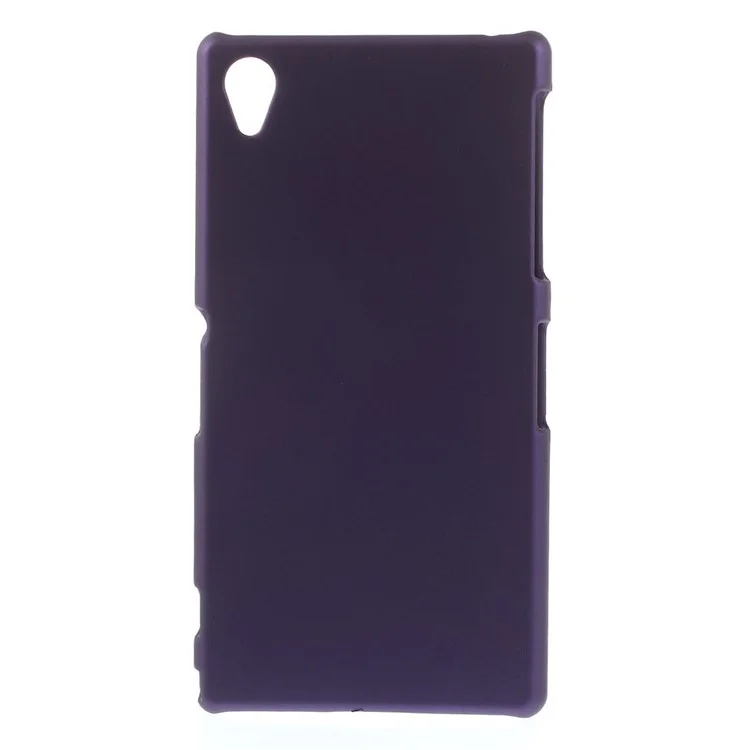 For Sony Xperia Z3 D6603 D6653 Rubberized Hard Back Cover - Purple
