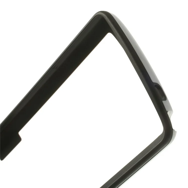 PC + TPU Hybrid Bumper Frame Case for LG G3 D850 D855 LS990 - White