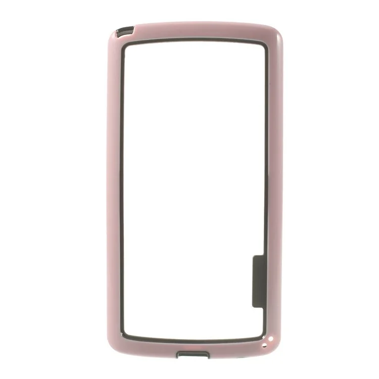 PC + TPU Hybrid Bumper Frame Shell for LG G3 D850 D855 LS990 - Pink