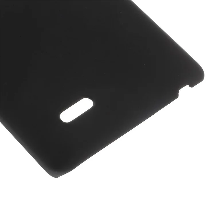 Rubberized Plastic Hard Case for LG G3 S D722 D725 - Black