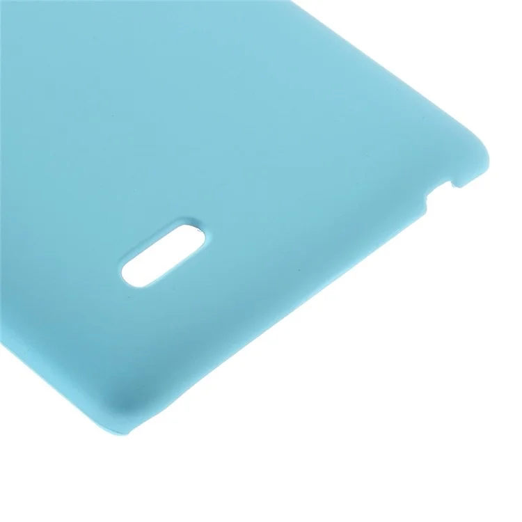 Hard Rubberized PC Cover for LG G3 S D722 D725 - Sky Blue