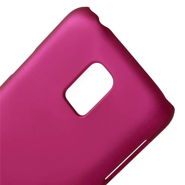 Matte Rubberized Plastic Case for Samsung Galaxy S5 Mini SM-G800 - Rose
