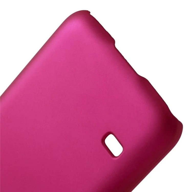 Matte Rubberized Plastic Case for Samsung Galaxy S5 Mini SM-G800 - Rose