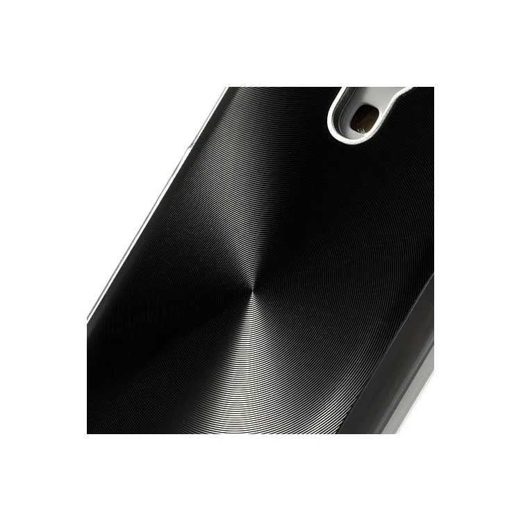 Black Metallic CD Veins Hard Case Shell for Samsung Galaxy S4 mini i9195 i9190