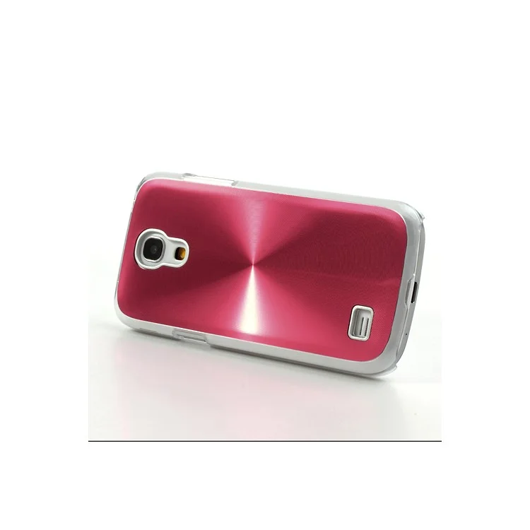 Red Metallic CD Veins PC Hard Back Case for Samsung Galaxy S4 mini i9195 i9190