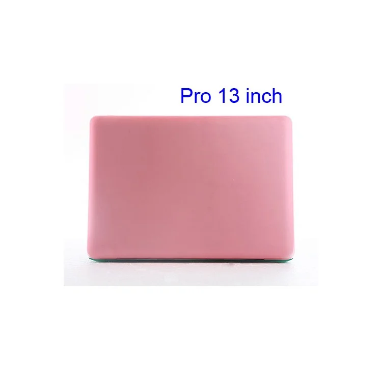 Snap-on Slim Crystal Case Cover for MacBook Pro 13.3 inch (A1278 Old Model) - Translucent Pink