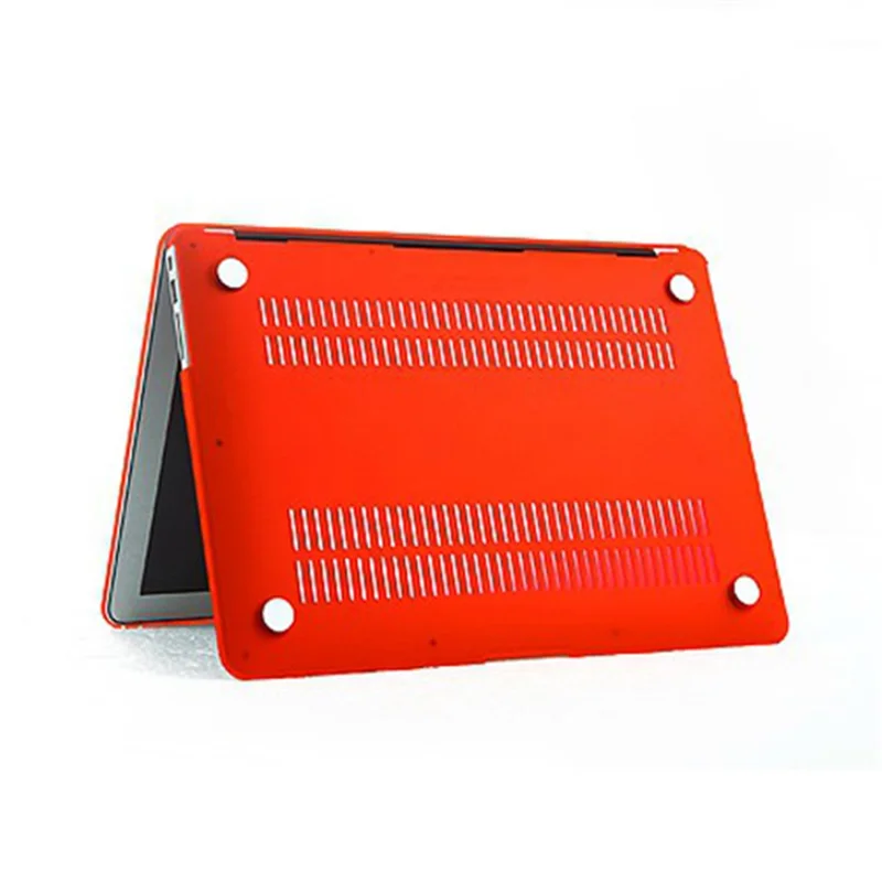 Crystal Hard Case Full Cover Skin for Macbook Air 13.3 - Translucent Red
