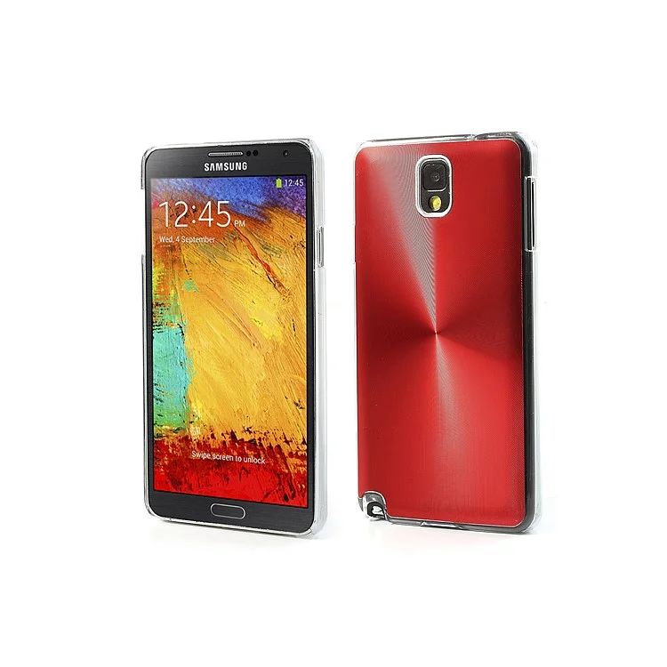 Red Metallic CD Veins Hard Cover for Samsung Galaxy Note 3 N9000 N9002 N9005