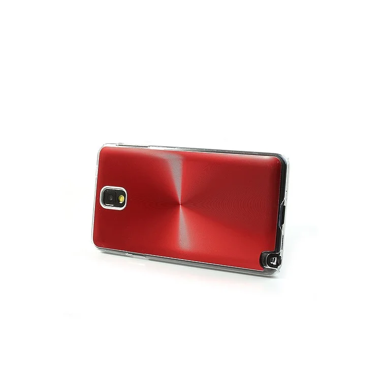Red Metallic CD Veins Hard Cover for Samsung Galaxy Note 3 N9000 N9002 N9005